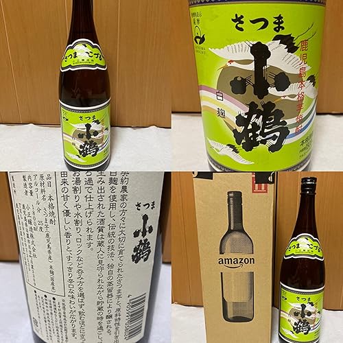 Amazon.co.jp: 小正醸造 さつま小鶴 [ 焼酎 25度 鹿児島県 1800ml